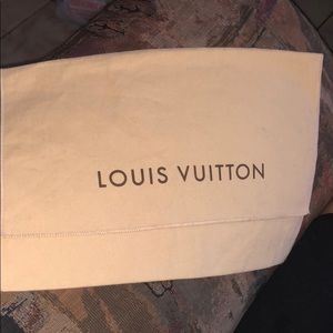 Louis Vuitton clutch dust bag